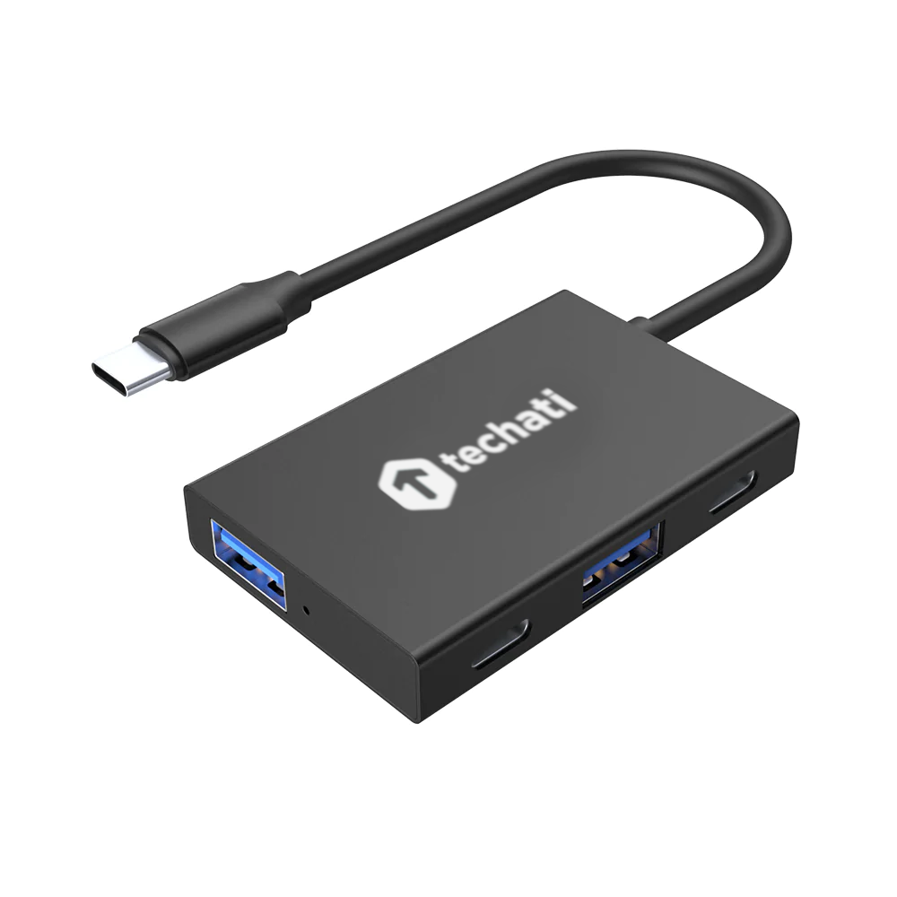 VersaHub™ SuperSpeed 10Gbps (USB 3.2 Gen 2) 4-Port Hub - Type-A x 3, Type-C  x 1