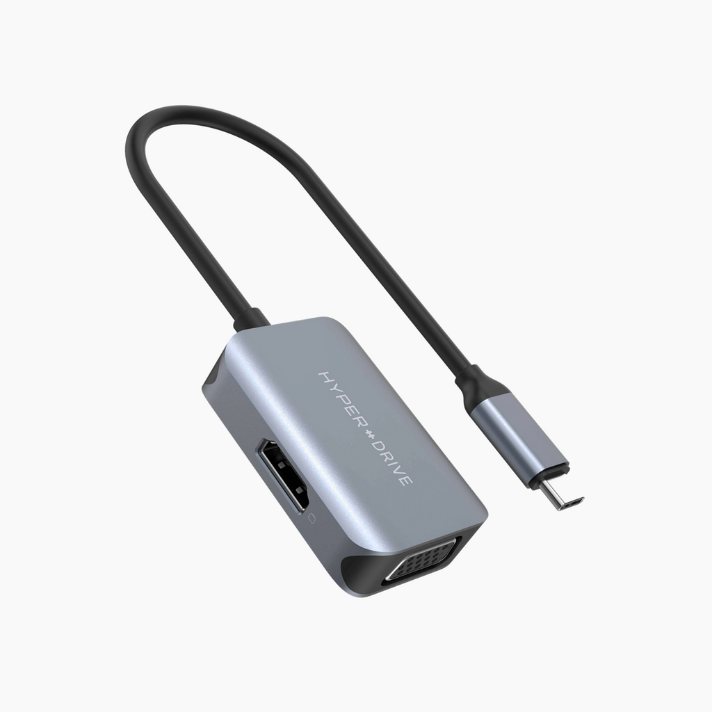 USB-C to HDMI + VGA Video Adapter - techati.com